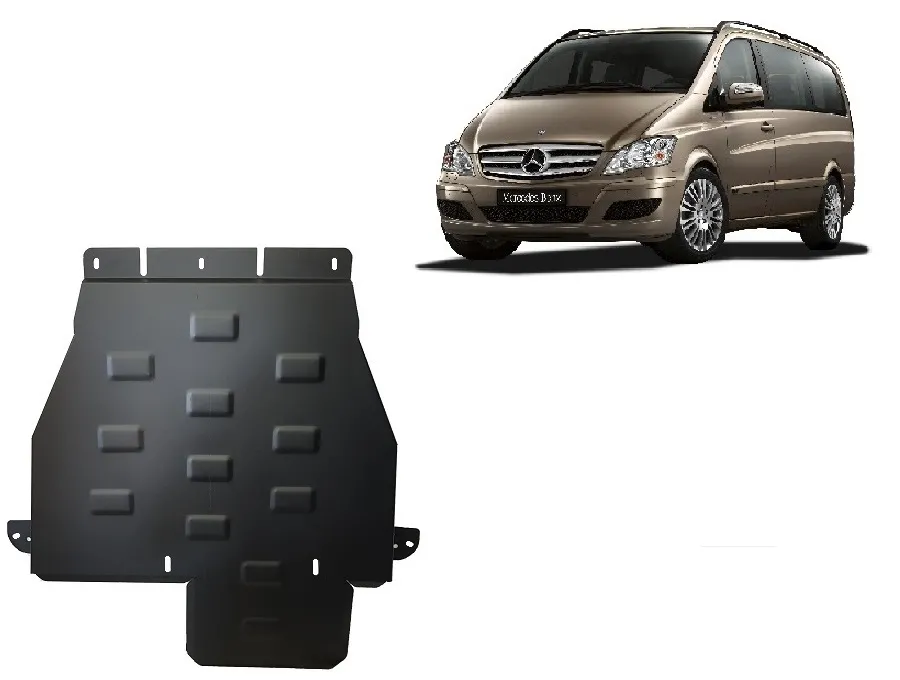 Protector de la caja de cambios Mercedes Viano W639 - 4x4 2003-2014