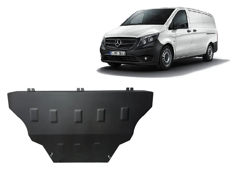 Cubre carter metalico Mercedes Vito W447 - 1.6 D 2014-2026