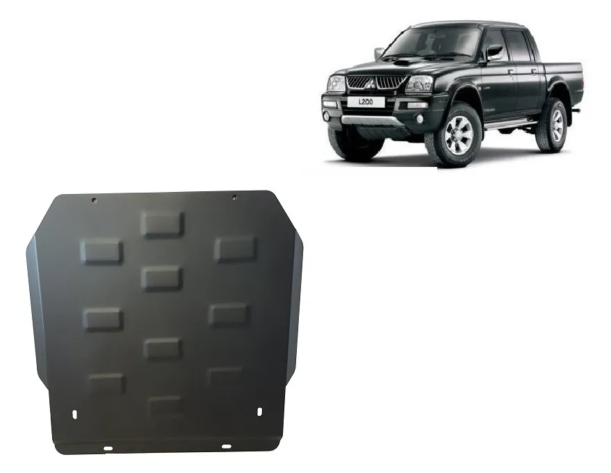 Protector de la caja de cambios y diferencial Mitsubishi L 200 1998-2007