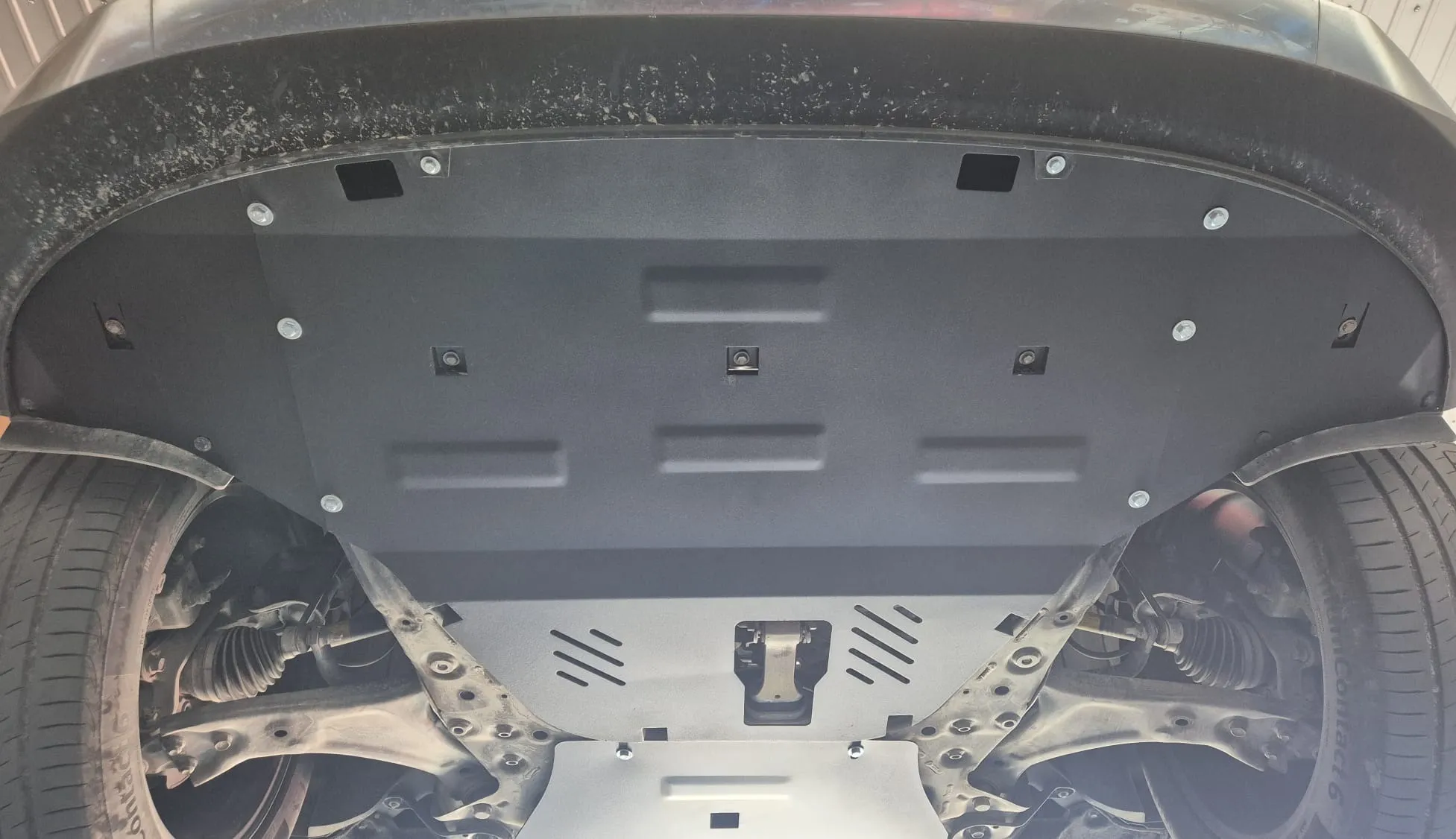 Cubre carter metalico Hyundai Santa Fe