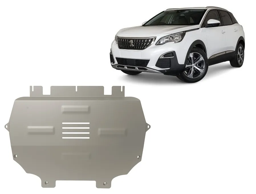 Cubre carter de aluminio Peugeot 3008 2017-2026