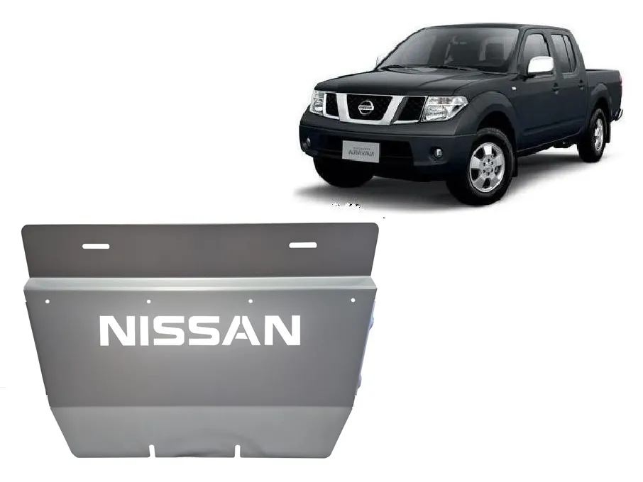 Protector de aluminio del radiador Nissan Navara D40 2005-2015