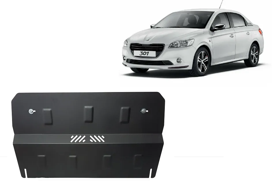 Cubre carter metalico Peugeot 301 2012-2026