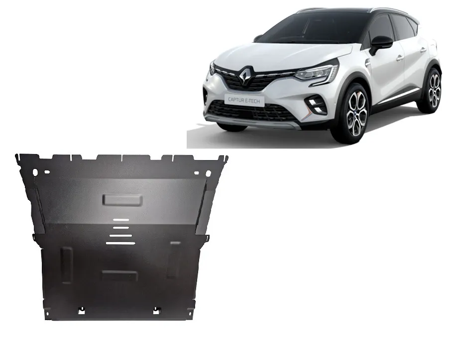 Cubre carter metalico Renault Captur 2019-2026