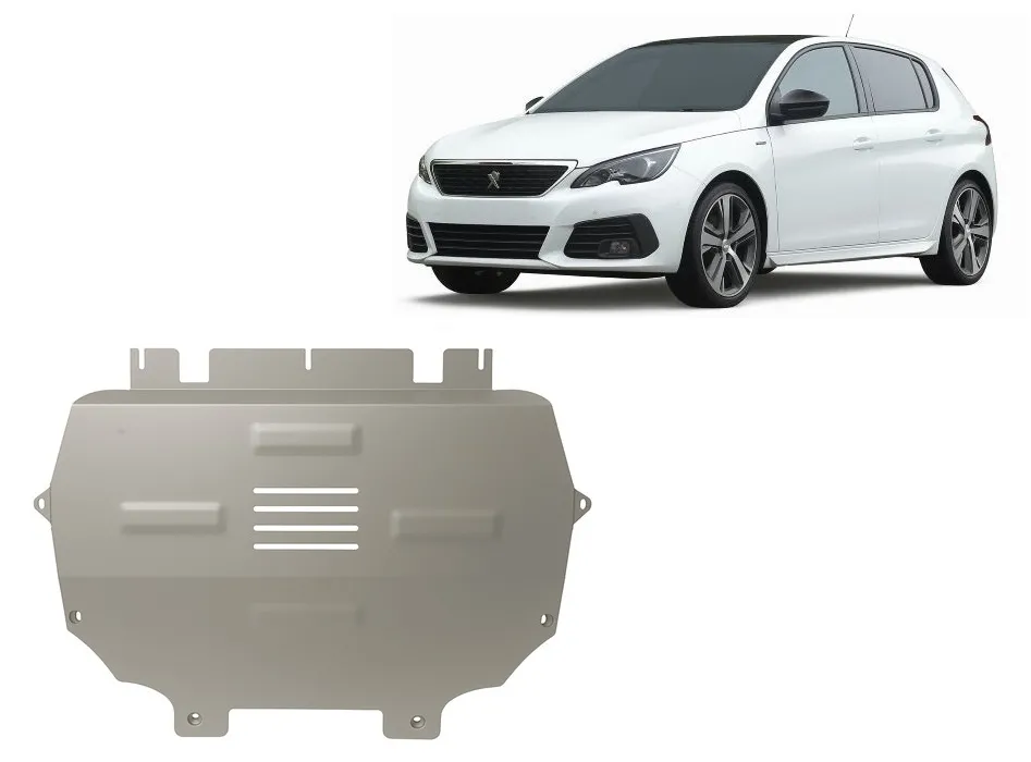 Cubre carter de aluminio Peugeot 308 2018-2026