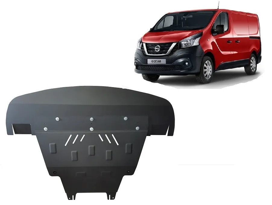 Cubre carter metalico Nissan NV300 2014-2021