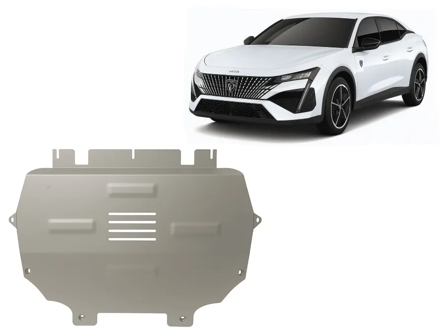 Cubre carter de aluminio Peugeot 408 2022-2026