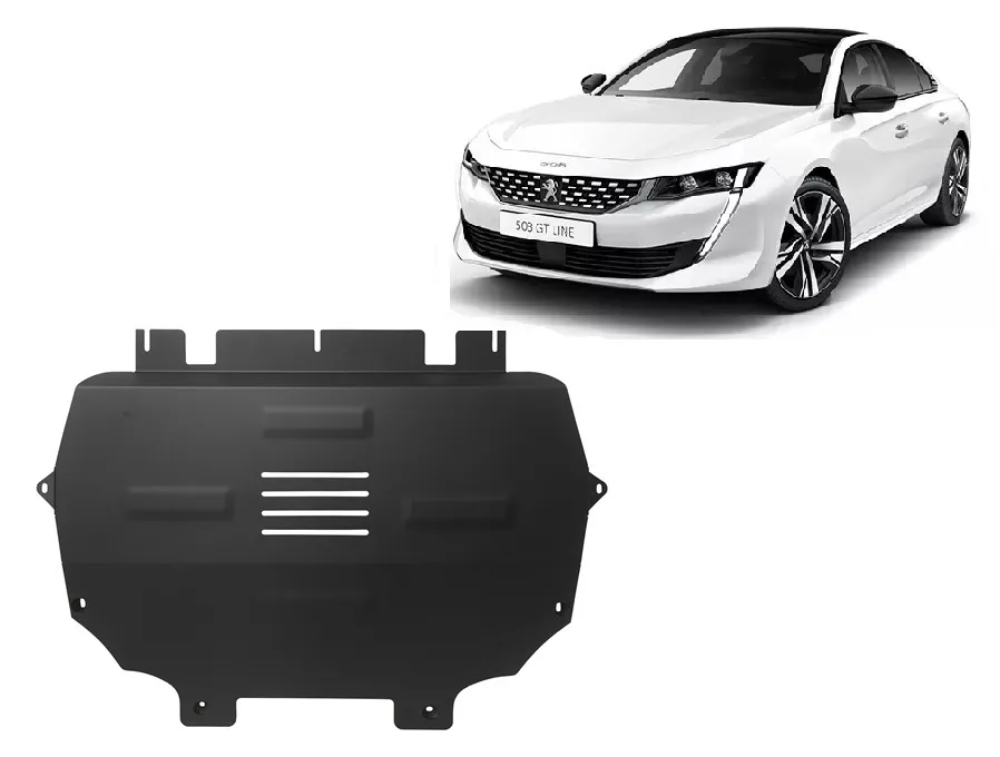 Cubre carter metalico Peugeot 508 2019-2026