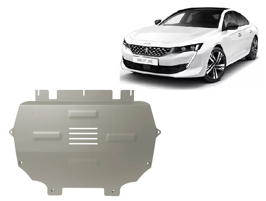 Cubre carter de aluminio Peugeot 508 2019-2026