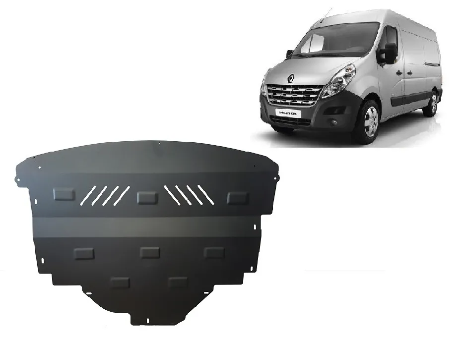 Cubre carter metalico Renault Master 3 2010-2024