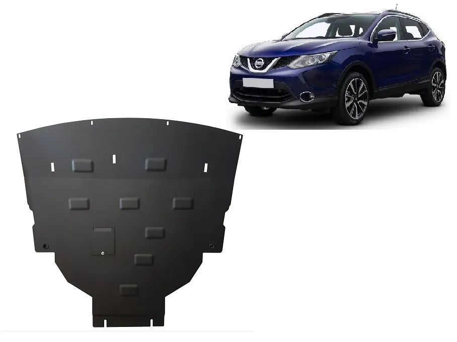 Cubre carter metalico Nissan Qashqai J11 2013-2021