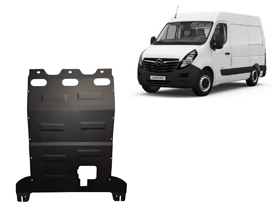 Cubre carter metalico Opel Movano C 2022-2026