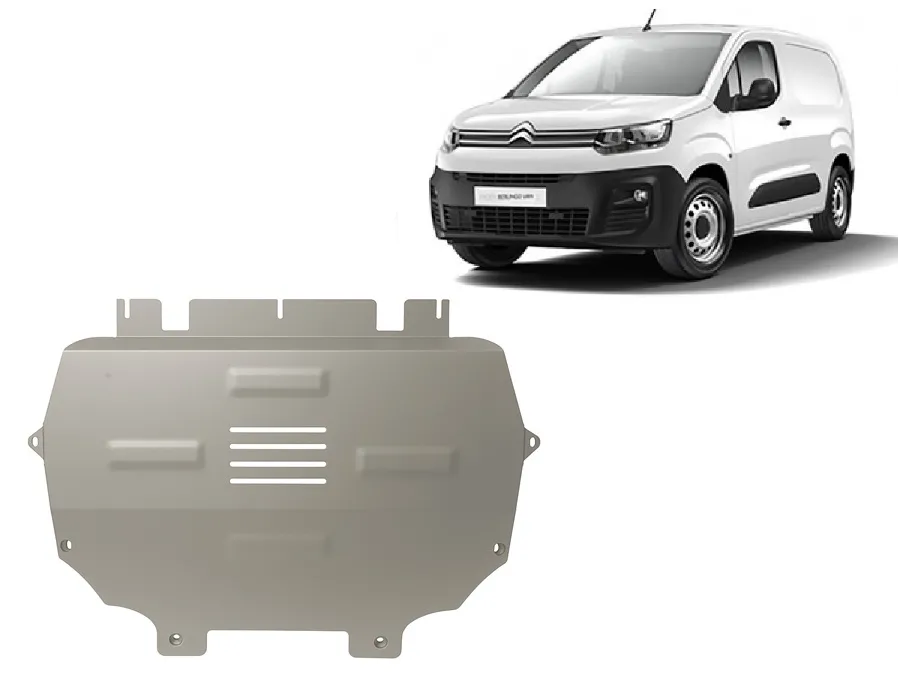 Cubre carter de aluminio Citroen Berlingo 2018-2026