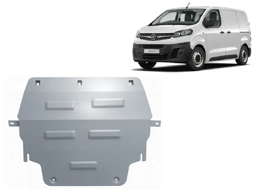 Cubre carter de aluminio Opel Vivaro 2019-2026