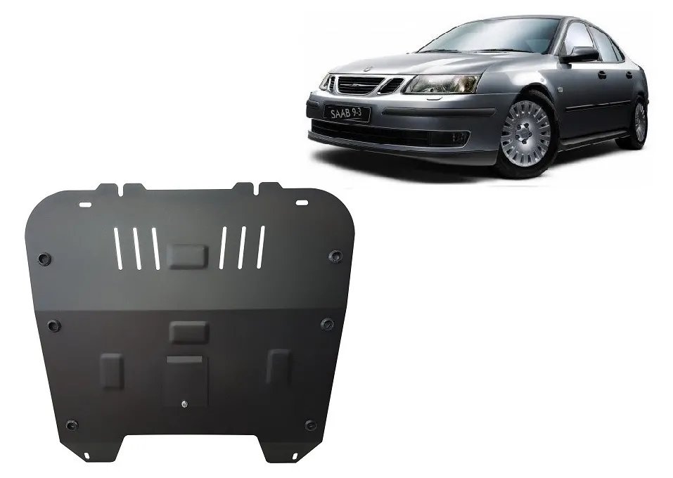 Cubre carter metalico Saab 9-3 2002-2012