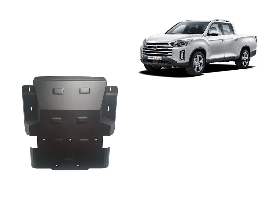 Cubre carter metalico Ssangyong Musso Grand 2018-2026