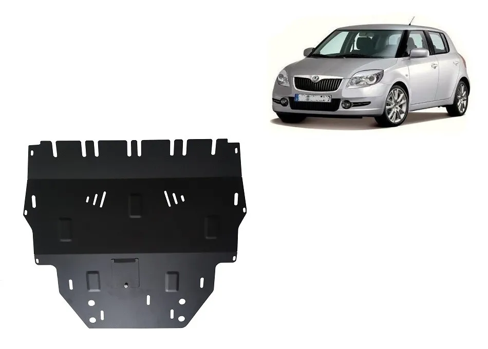 Cubre carter metalico Skoda Fabia 2 - Diesel 2007-2014